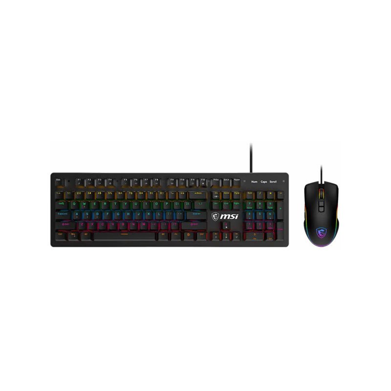 ست گیمینگ ام اس آی مدل FORGE GK300 Combo BK