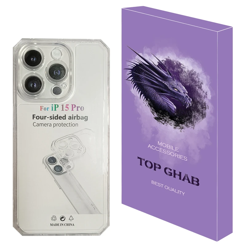  کاور تاپ قاب مدل JELLY مناسب برای گوشی موبایل اپل iPhone 15 Pro 