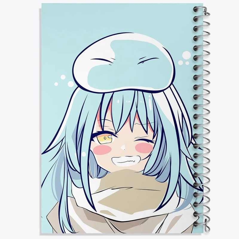 دفتر نت موسیقی 50 برگ خندالو مدل ریمورو تمپست انیمه اسلایم کد 13106