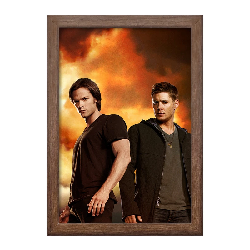 تابلو خندالو طرح سم و دین وینچستر سریال سوپرنچرال Supernatural کد 24512