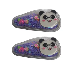 گیره مو دخترانه طرح پاندا مجموعه 2 عددی