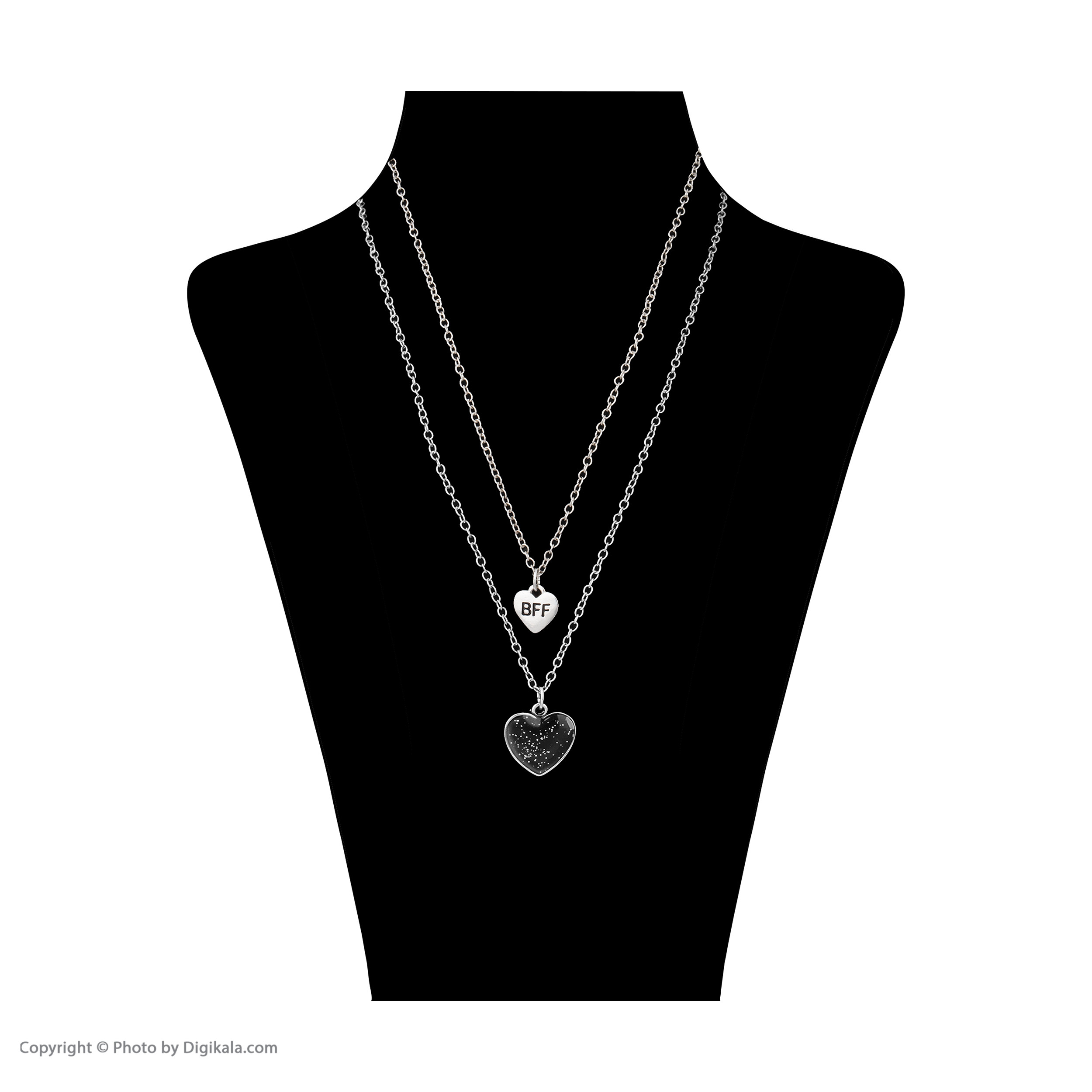 گردنبند دخترانه اکسسورایز مدل 5045461671180 مجموعه 2 عددی