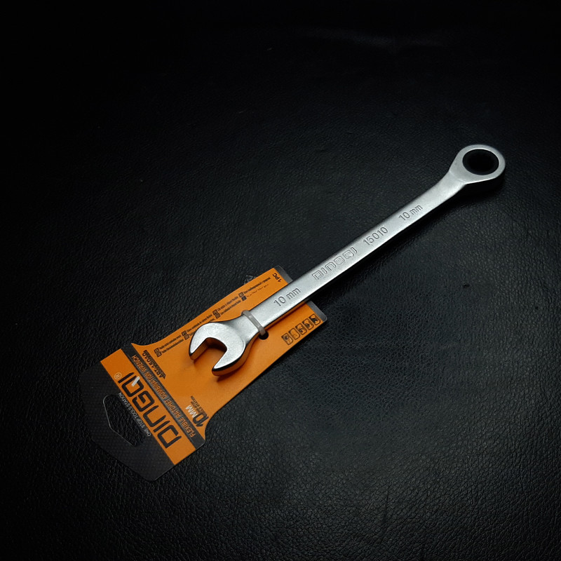 آچار یکسر تخت و یکسر جغجغه ای  دینگشی مدل M-15010 سایز 10 میلی متر