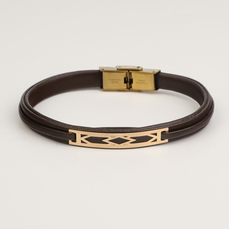 دستبند طلا 18 عیار مردانه مایا ماهک مدل MB1497