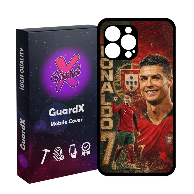کاور گارد ایکس طرح رونالدو مدل 11073 مناسب برای گوشی موبایل اپل iPhone 12 Pro