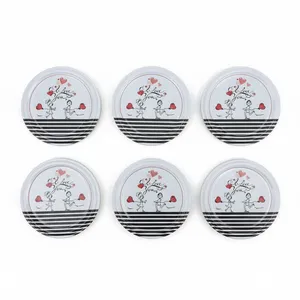 درب بانکه مدل لاو 2 بسته 6 عددی 