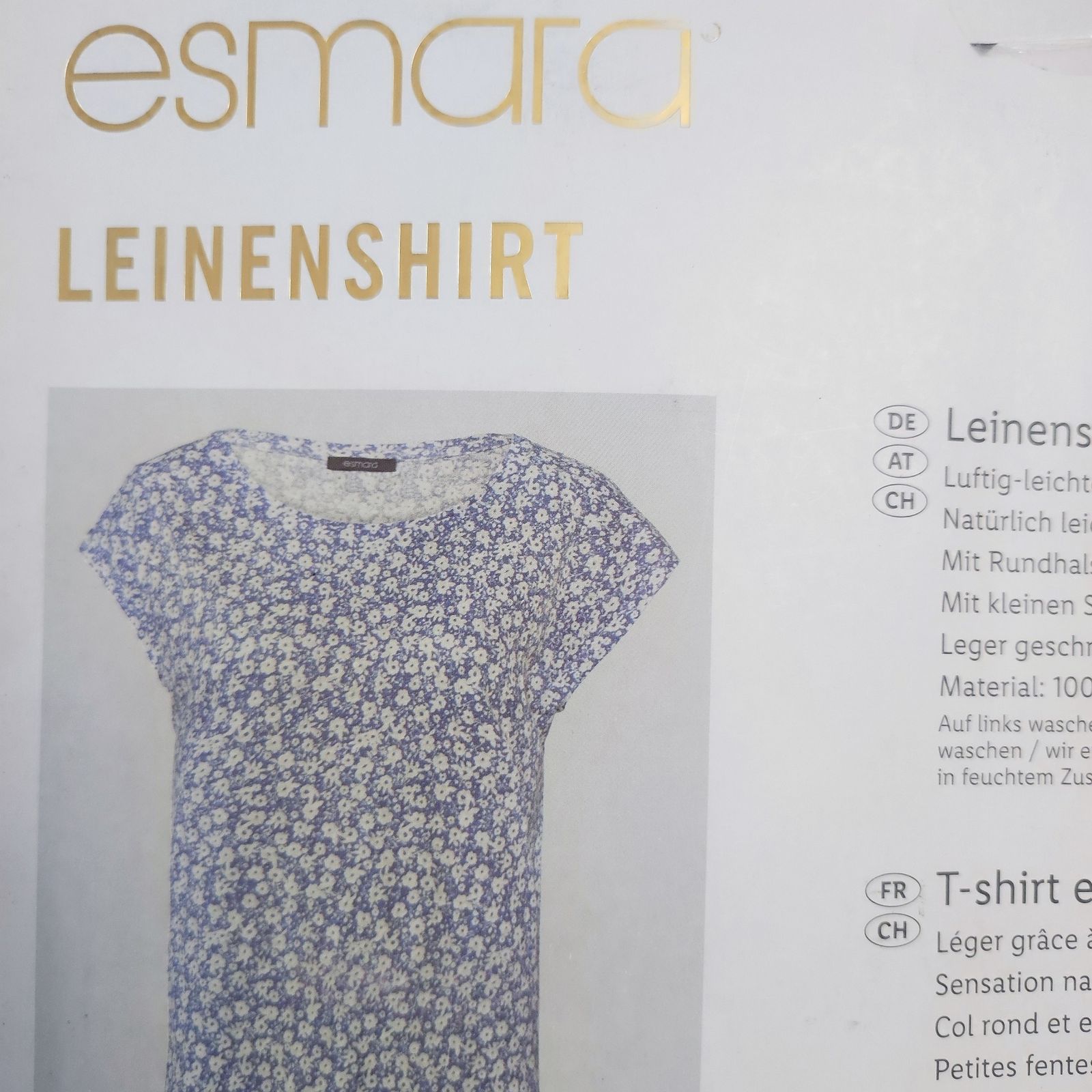 تی شرت آستین کوتاه زنانه اسمارا مدل 370127 - - 4