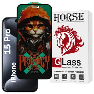 Horse CATPRVH Screen Protector For Apple iPhone 15 Pro