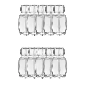 ظرف زعفران مدل آذین AZN-K مجموعه 10 عددی