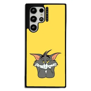 AKAM AMC-WSGS22U-TOM & JERRY5 Cover For Samsung Galaxy S22 Ultra