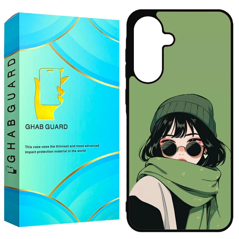 کاور قاب گارد طرح دختر مدل GA37 مناسب برای گوشی موبایل سامسونگ Galaxy A37