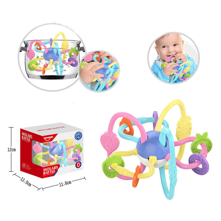 دندان گیر کودک هانگر طرح جغجغه کهکشانی کد He0190