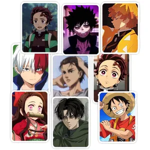 استیکر لپ تاپ و موبایل گوفی طرح انیمه مدل Anime کد 32 مجموعه 9 عددی