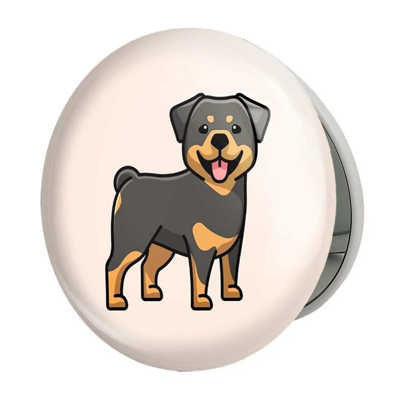 آینه جیبی خندالو طرح سگ مدل تاشو کد 28278 