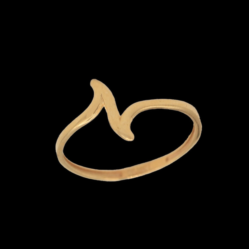 انگشتر طلا 18 عیار زنانه ناریا مدل  ELARIS کد AB-21-9  سایز 54