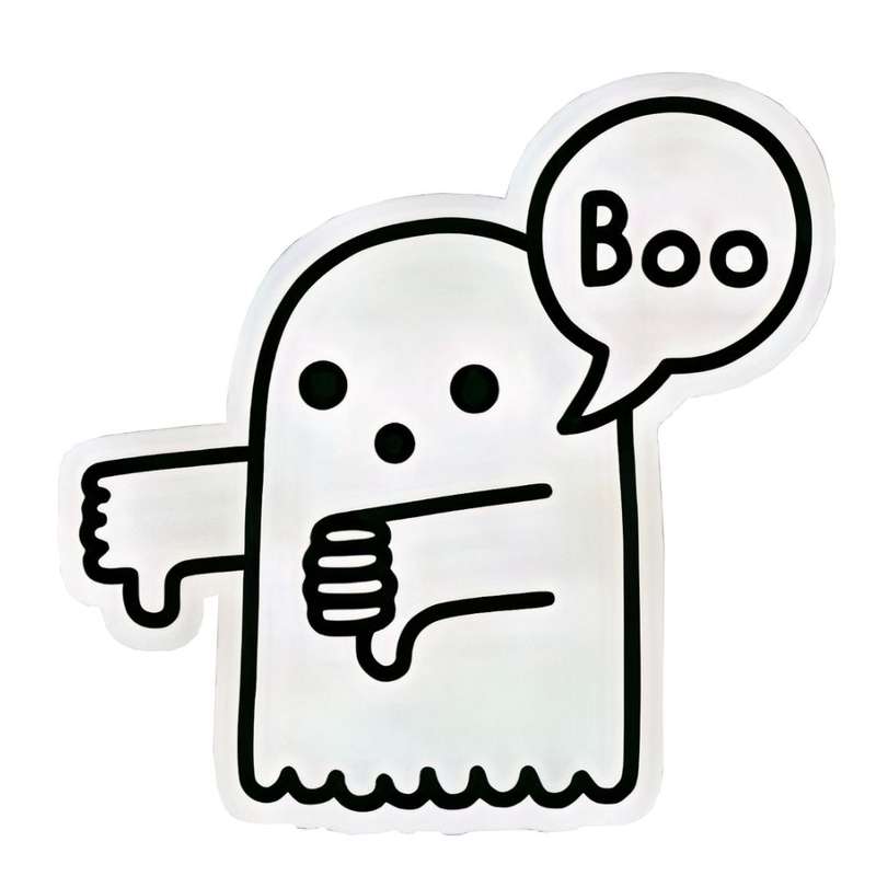 برچسب بدنه خودرو رایسان طرح Boo کد SB002