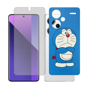 Glass Together model transparent Screen Protector Suitable for Xiaomi Redmi Note 13 Pro Plus Mobile Phone with Back cover sticker