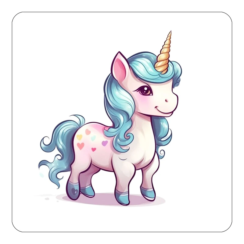 مگنت کاکتی طرح اسب تک شاخ و یونیکورن مدل mp29629