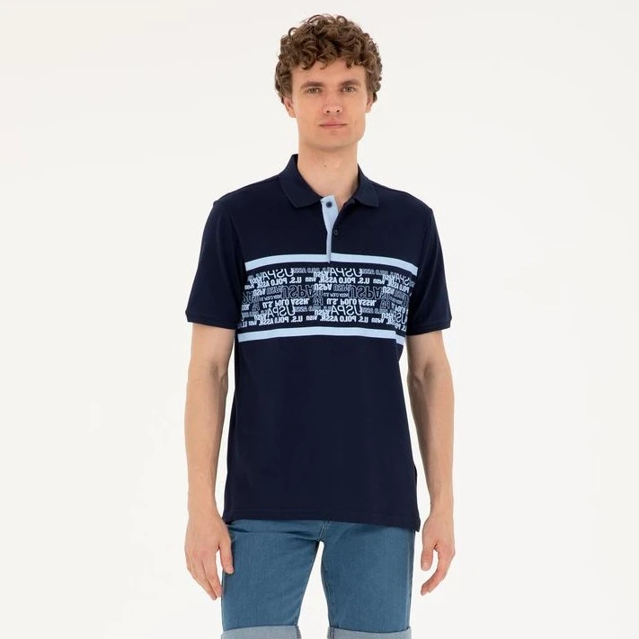 پولوشرت آستین کوتاه مردانه یو اس پولو مدل G081SZ011.000.1877956.VR033