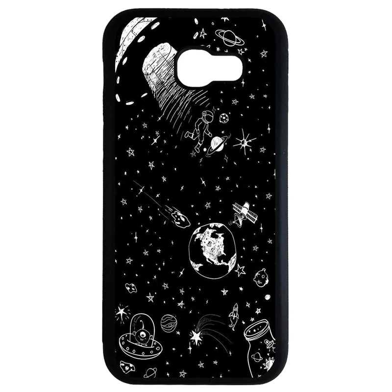 کاور طرح فضا کد 1146 مناسب برای گوشی موبایل سامسونگ galaxy a7 2017