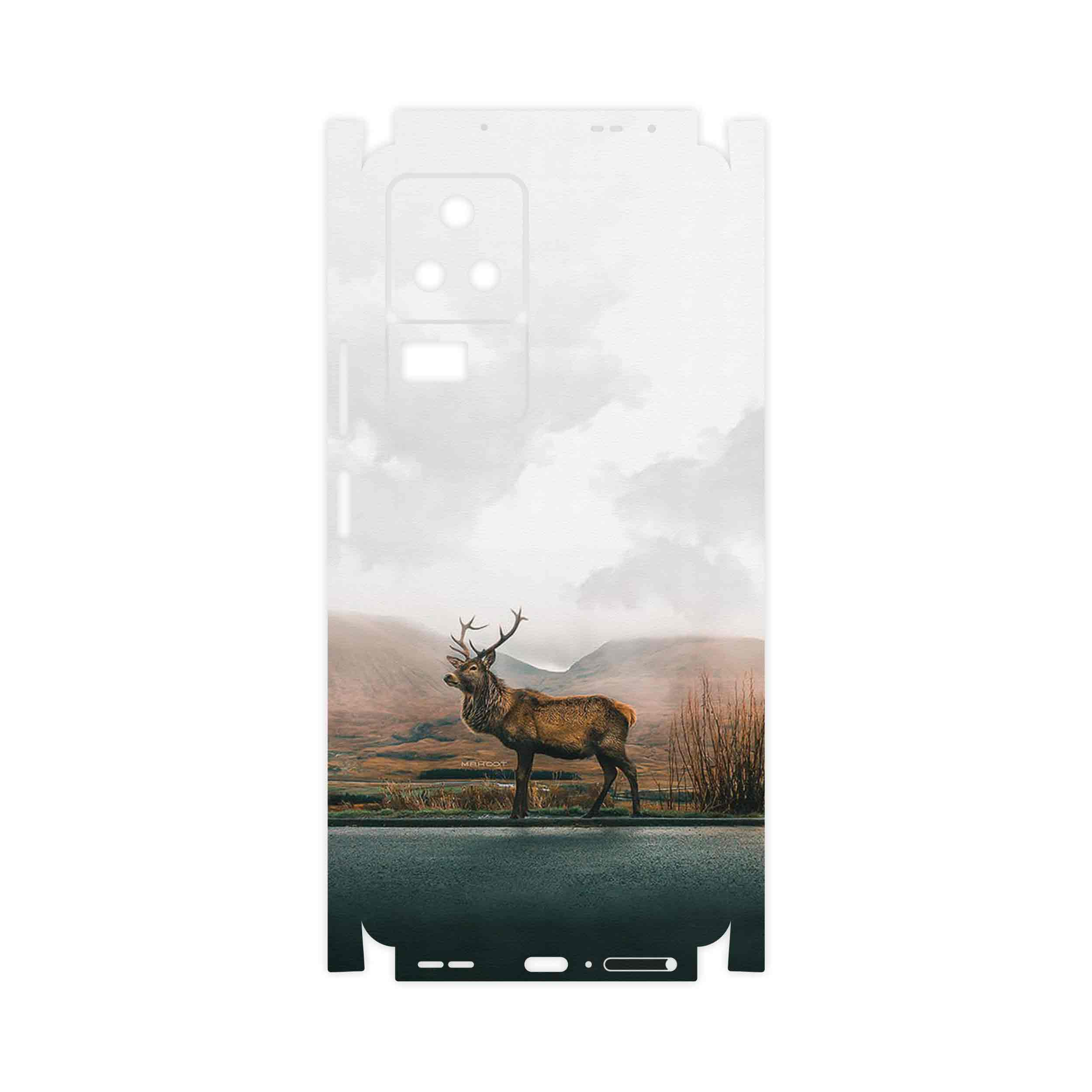 برچسب پوششی ماهوت مدل Horned_Deer-FullSkin مناسب برای گوشی موبایل شیائومی Poco F4 5G