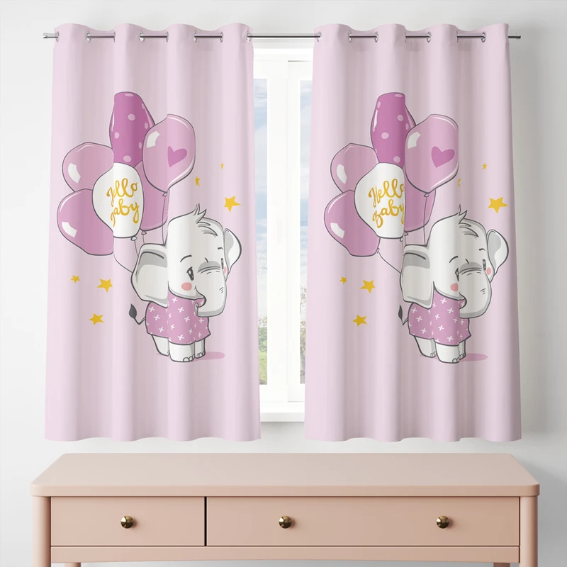 پرده مدل مخمل پانچی کد 8369 سایز 200x140 سانتی متر 