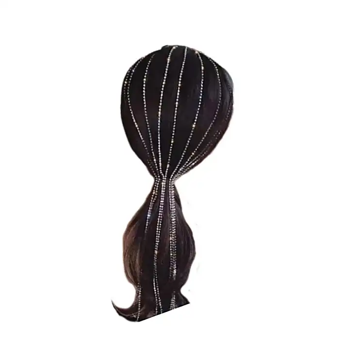 تل مو زنانه مدل آبشاری کد S.hh506