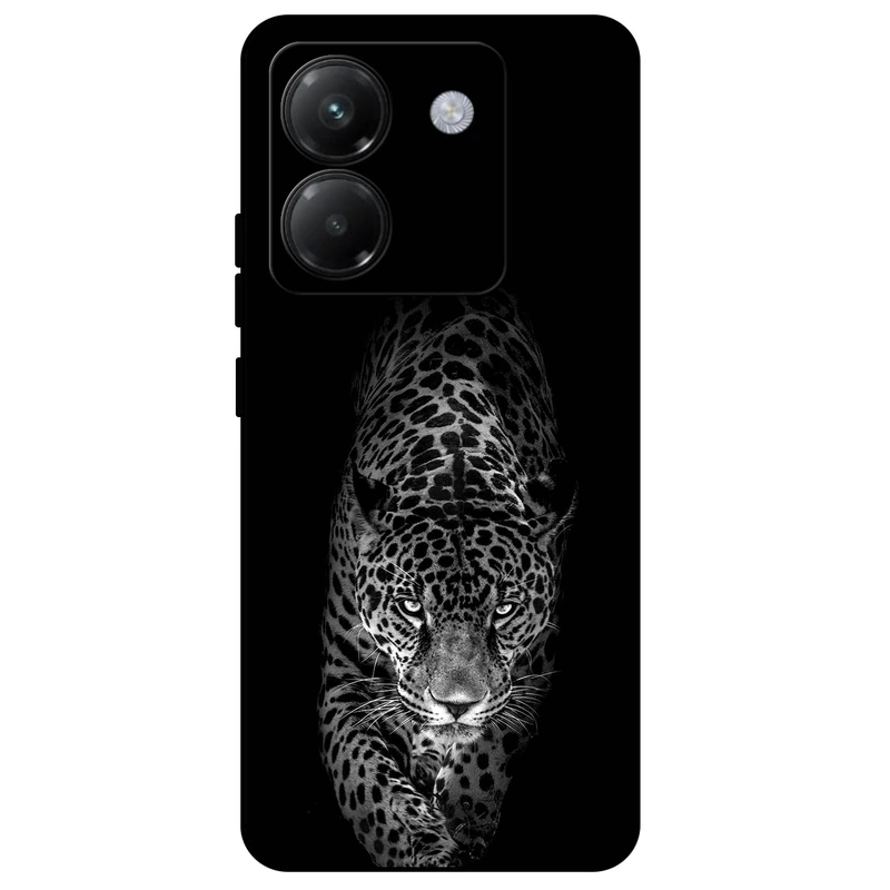 کاور مگافون طرح پلنگ مدل 1879 مناسب برای گوشی موبایل شیائومی Poco M7 Pro 5G