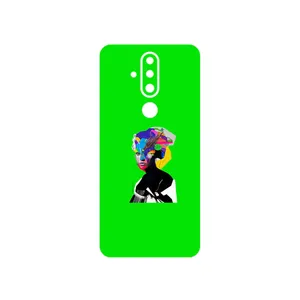 MAHOOT Collage of Women Portrait 3 Cover Sticker for Nokia X71