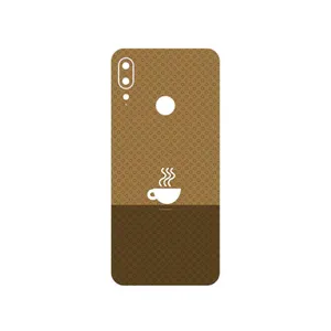 MAHOOT Minimal Cup of Coffee Icon Cover Sticker for Motorola Moto E6 Plus