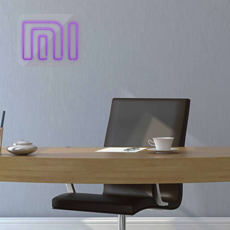 چراغ دیواری نئون دیزاین طرح Xiaomi-GL_PR
