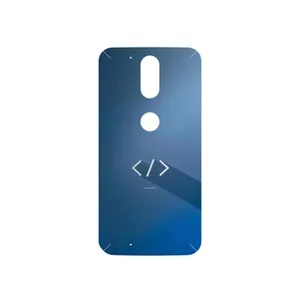 MAHOOT Minimal Coding icon Cover Sticker for Motorola Moto G4
