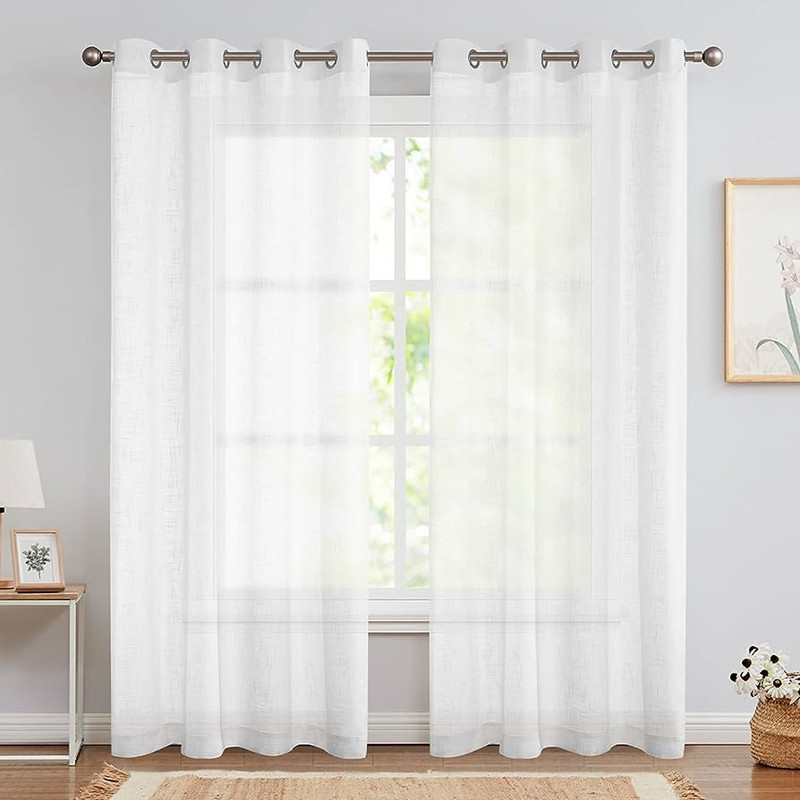 پرده مدل حریر نازلی سایز 180x250 سانتی متر