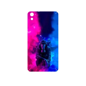 MAHOOT Smoke Rainbow Digital Art 2 Cover Sticker for HTC One E9s