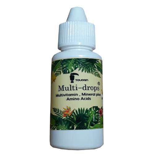 قطره مولتی ویتامین پرندگان توکان کد 303 حجم 60 میلی لیتر