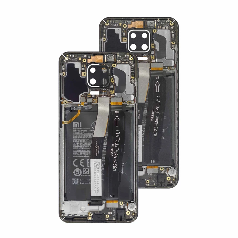 برچسب پوششی ماهوت مدل Underskin VIVID مناسب برای گوشی موبایل شیائومی Redmi Note 9S بسته دو عددی