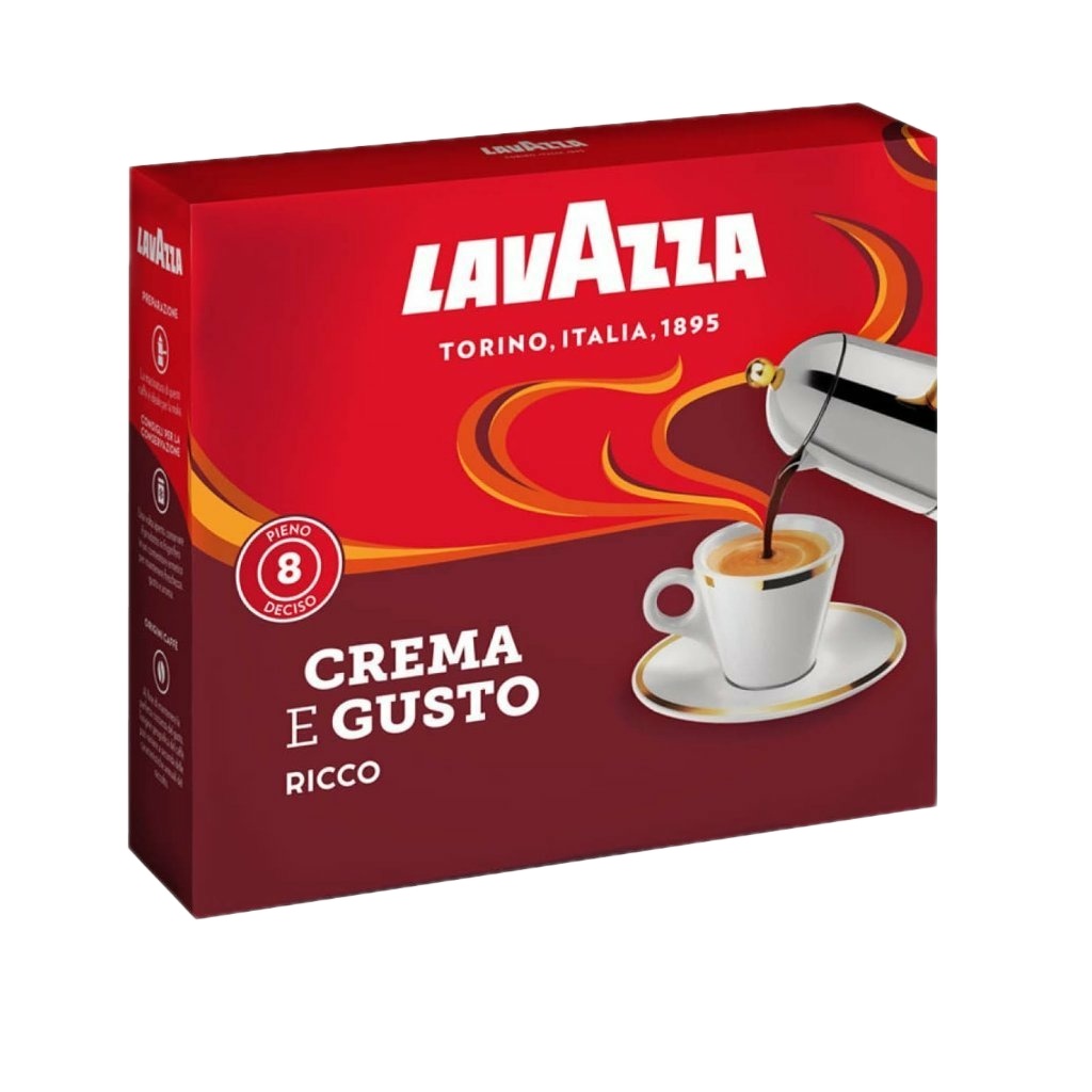 قهوه کرما گوستو ریکو لاواتزا مجموعه 2 عددی