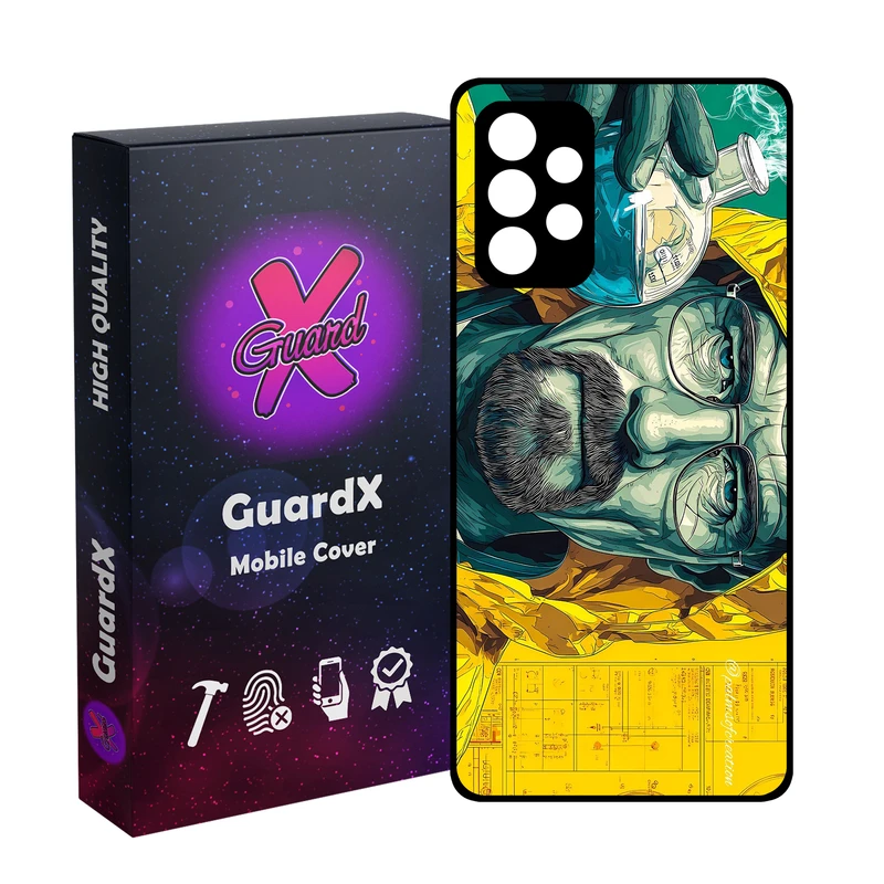 کاور گارد ایکس طرح Walter White مدل 11072 مناسب برای گوشی موبایل سامسونگ Galaxy A52/A52S