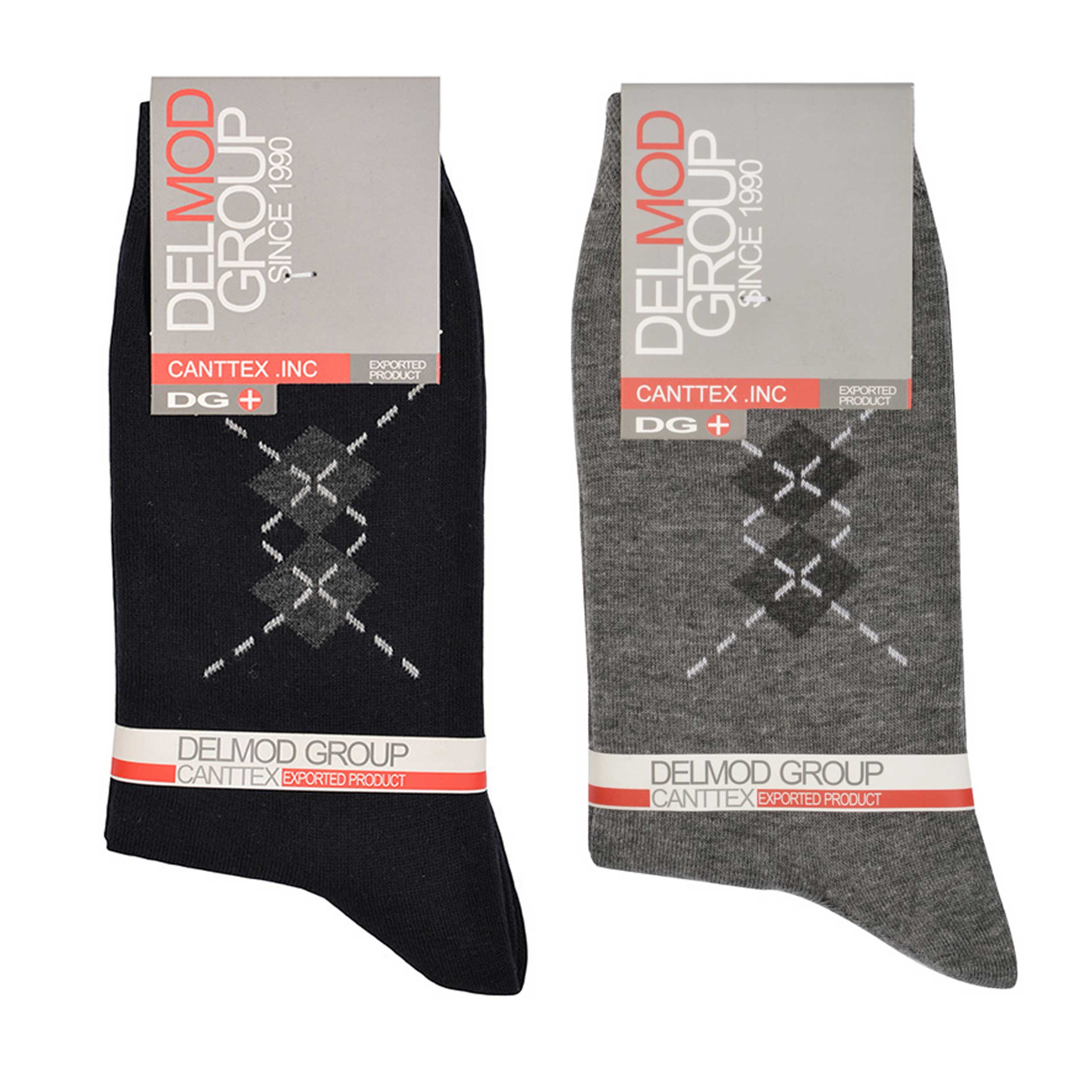 جوراب مردانه دل مد گروپ مدل 249029015 مجموعه 2 عددی