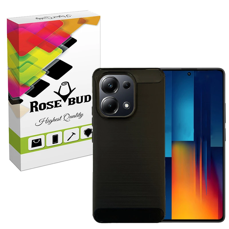 کاور رز باد کد 02NRMM مناسب برای گوشی موبایل شیائومی Poco M6 Pro 4G / Redmi Note 13 Pro 4G