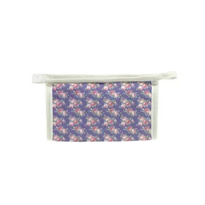 کیف لوازم آرایش زنانه مدل گلدار کد son51