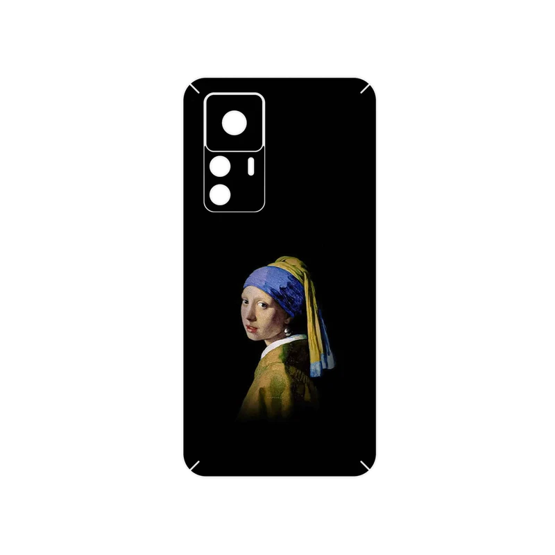 برچسب پوششی ماهوت مدل Girl with a Pearl Earring of Vermeer مناسب برای گوشی موبایل شیائومی 12T