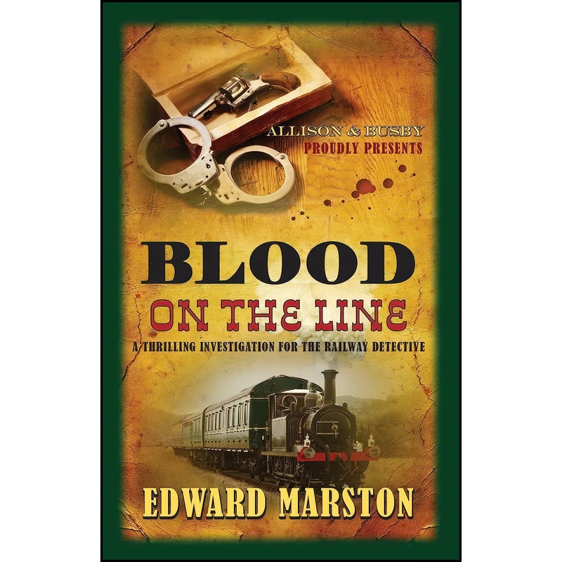 کتاب Blood on the Line  اثر Edward Marston انتشارات Allison & Busby