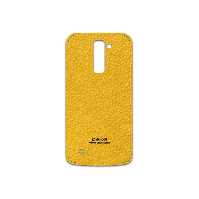 برچسب پوششی ماهوت مدل Mustard-Leather مناسب برای گوشی موبایل ال جی K10