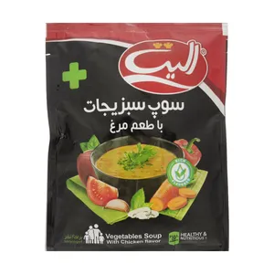 سوپ سبزیجات با طعم مرغ - 100 گرم  