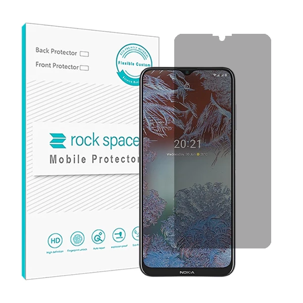 محافظ صفحه نمایش پرایوسی راک اسپیس مدل HyPRV مناسب برای گوشی موبایل نوکیا G10