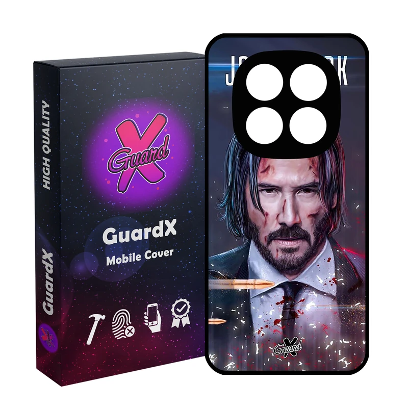 کاور گارد ایکس طرح John Wick مدل 10145 مناسب برای گوشی موبایل شیائومی Redmi Note 14 Pro 4G
