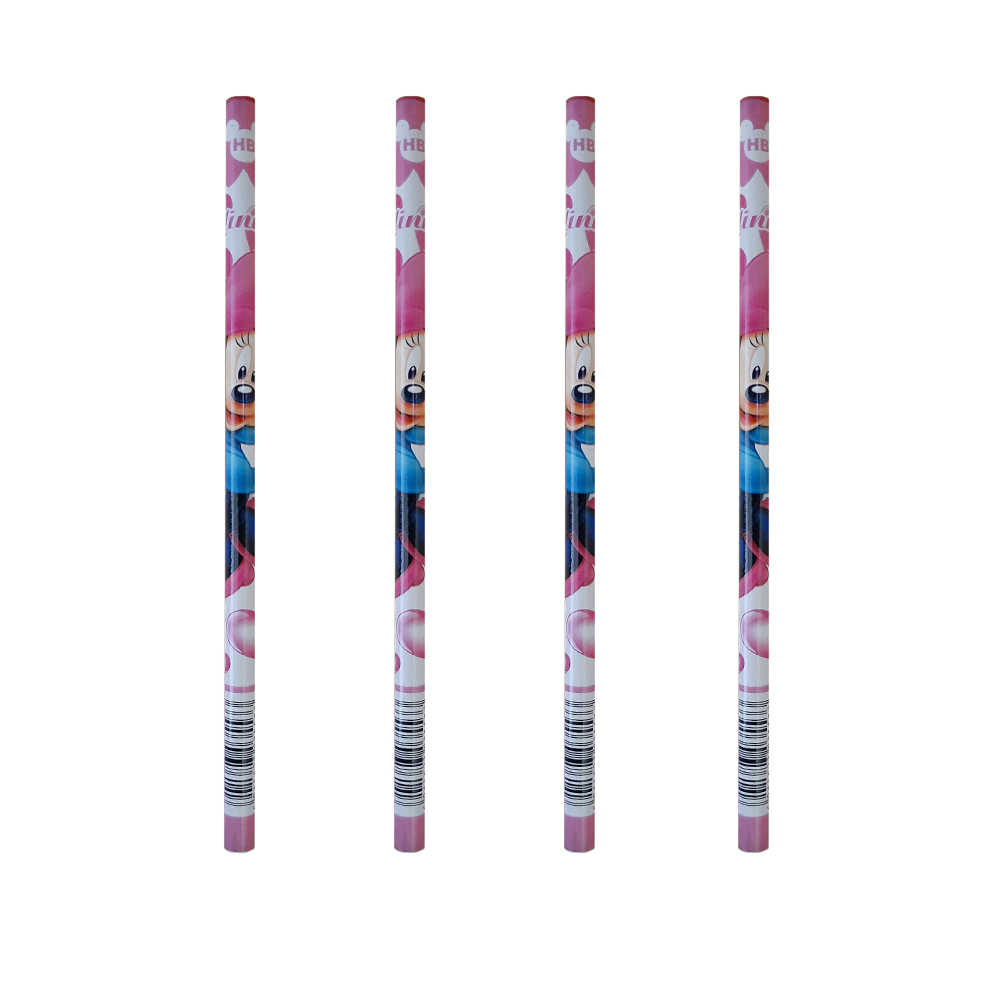 مداد مشکی مدل m07412 بسته 4 عددی