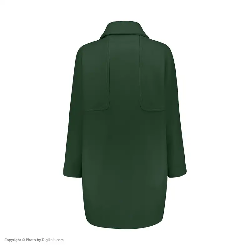 پالتو زنانه هومنیتی مدل WYWCOWOLILY-DKGRN