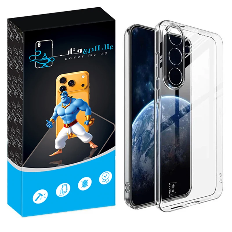 کاور علاالدین قاب مدل Crystal مناسب برای گوشی موبایل سامسونگ Galaxy S25 FE